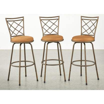 Tabourets pivotants réglables en hauteur Alyssa de Simple Living (lot de 3)