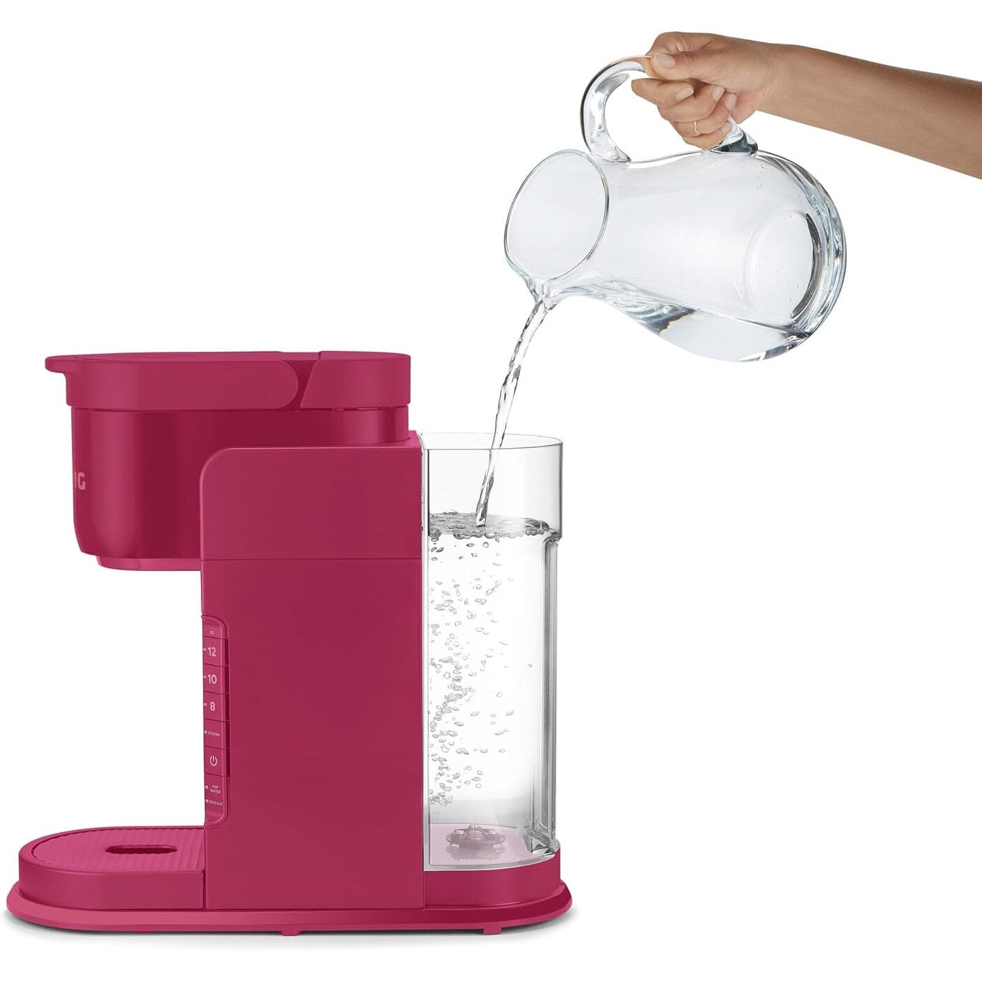 Machine à café à dosettes K-Cup pour une seule tasse, 3 tailles de café, café fort, réservoir de 42 oz, Island Berry