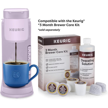 Machine à café à dosettes K-Cup pour une seule tasse, 3 tailles de café, café fort, réservoir de 42 oz, lavande