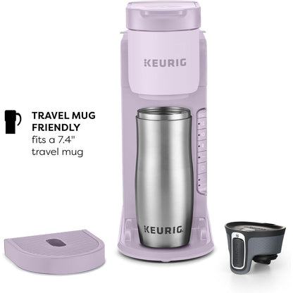 Machine à café à dosettes K-Cup pour une seule tasse, 3 tailles de café, café fort, réservoir de 42 oz, lavande