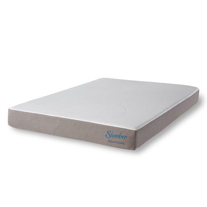 Matelas en mousse à mémoire de forme au gel de 8 pouces Slumber Solutions - Choisissez votre niveau de confort