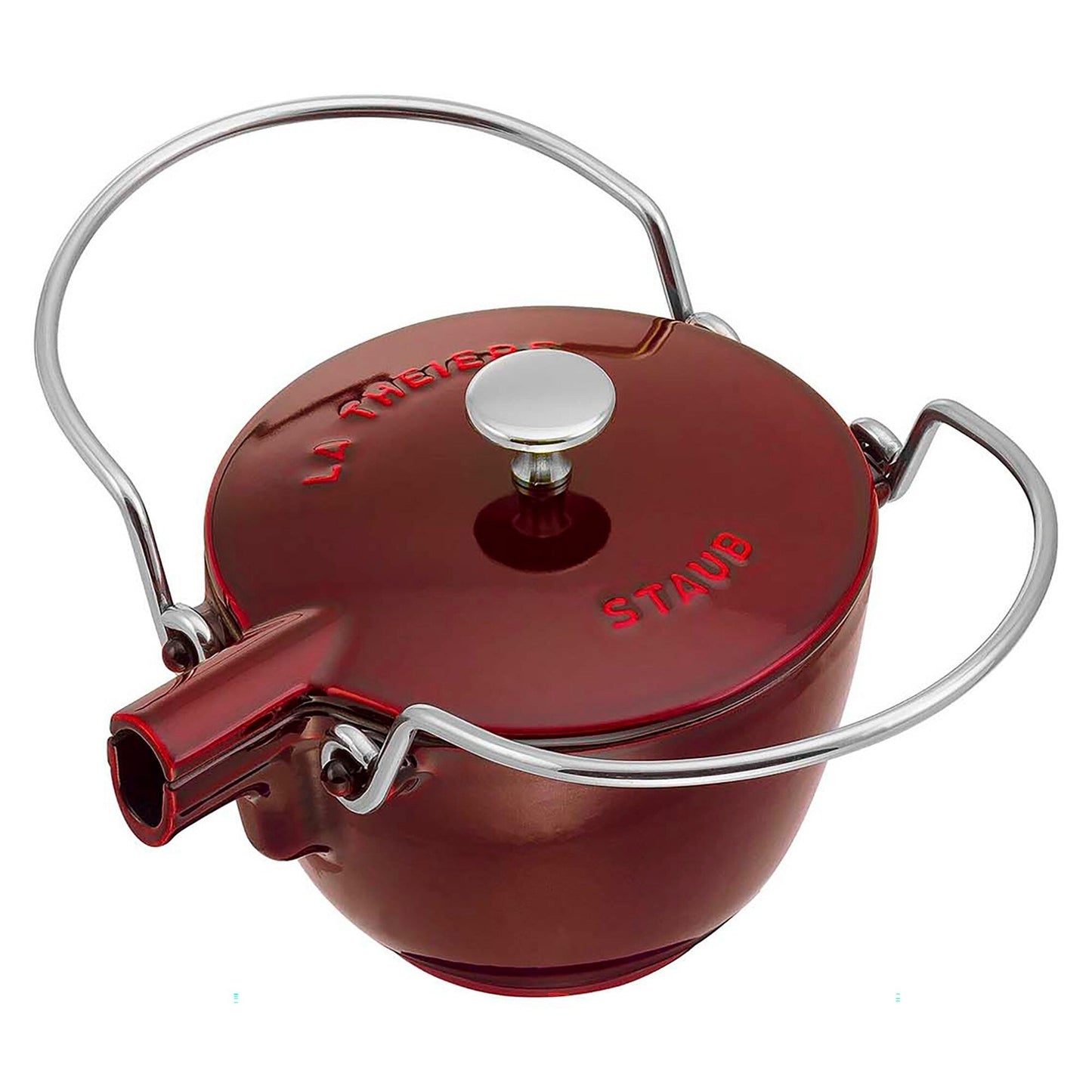 Bouilloire ronde en fonte STAUB, 1 quart