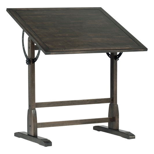 Table de dessin vintage en bois Studio Designs de 91 cm avec plateau inclinable pour le dessin