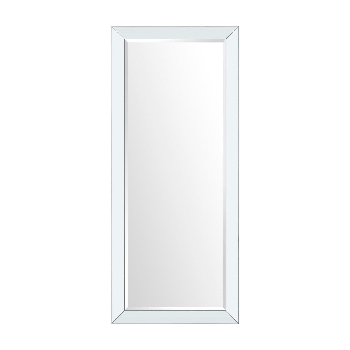 Grand miroir à perles pleine longueur - Miroir pleine taille surdimensionné, à poser ou à accrocher au mur