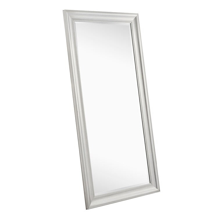 Grand miroir à perles pleine longueur - Miroir pleine taille surdimensionné, à poser ou à accrocher au mur
