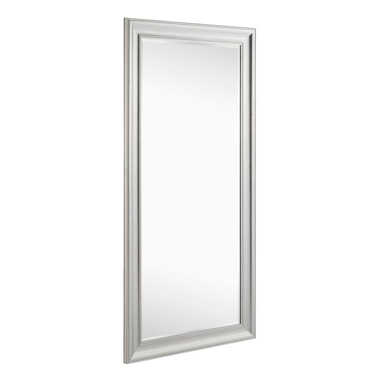 Grand miroir à perles pleine longueur - Miroir pleine taille surdimensionné, à poser ou à accrocher au mur