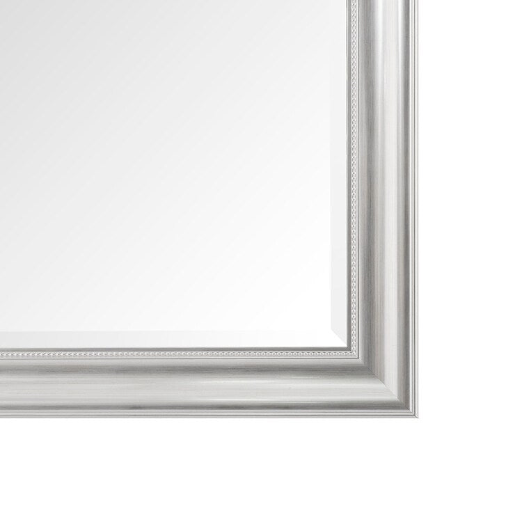 Grand miroir à perles pleine longueur - Miroir pleine taille surdimensionné, à poser ou à accrocher au mur