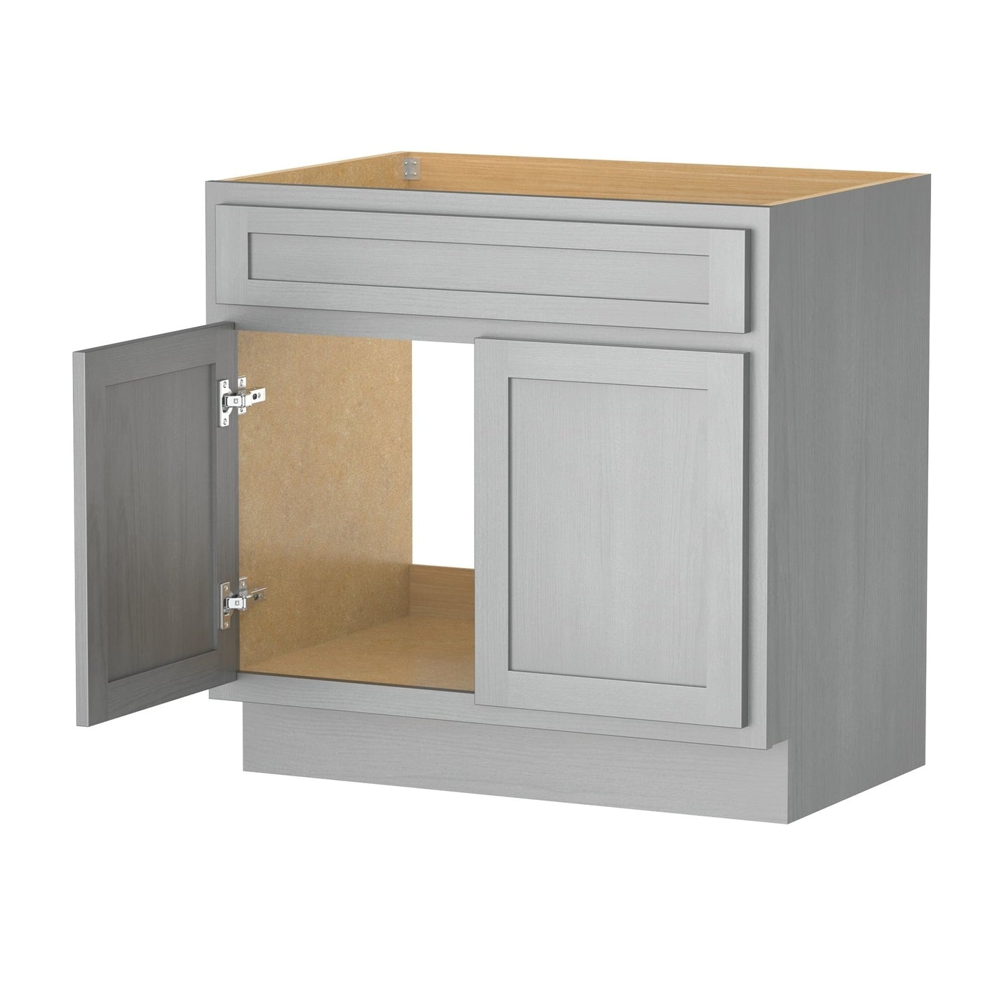 Meuble-lavabo de salle de bain Art Vanity à 36 pouces avec lavabo simple.