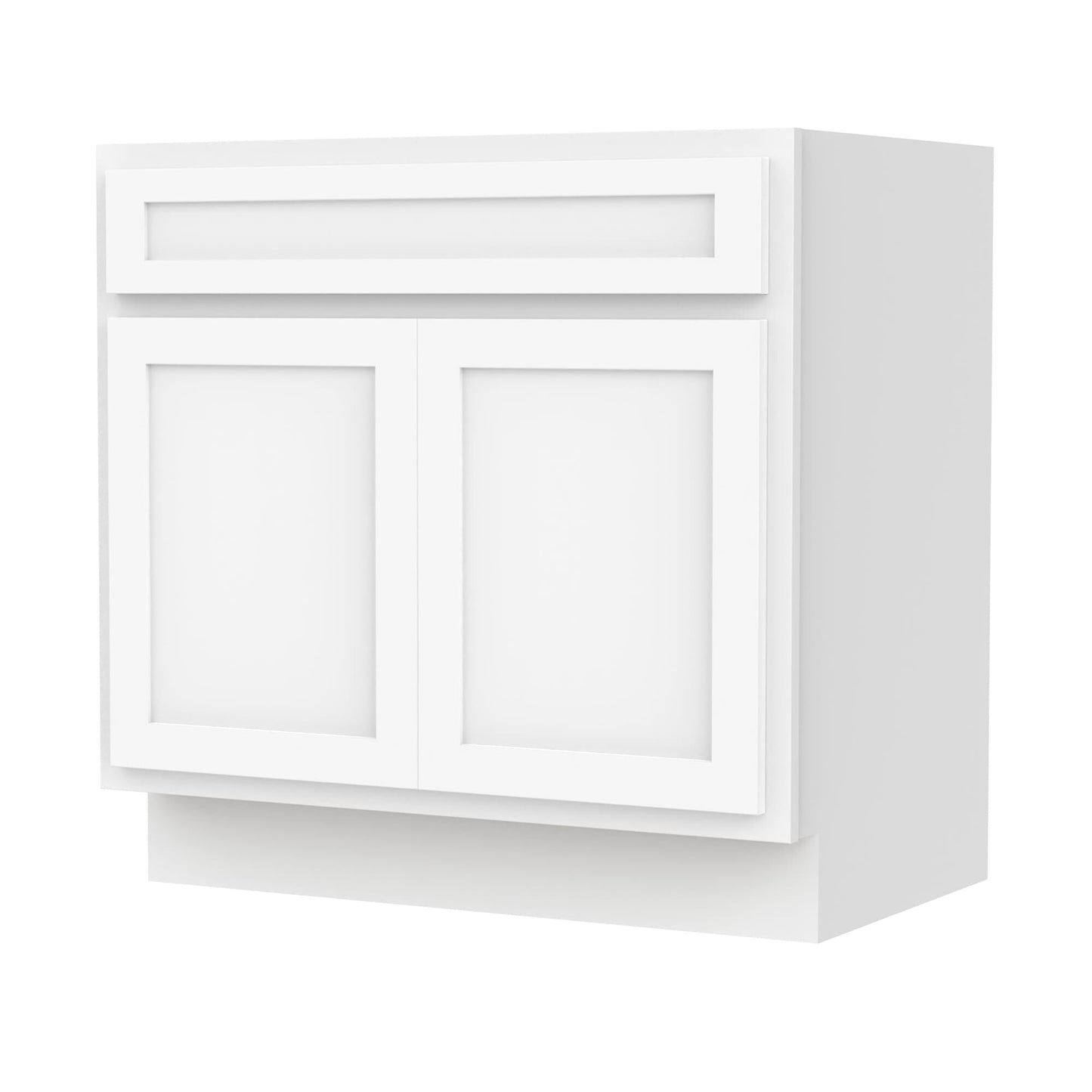 Meuble-lavabo de salle de bain Art Vanity à 36 pouces avec lavabo simple.