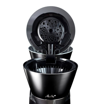 Vision Machine à café goutte-à-goutte Luxe 12 tasses avec tableau de bord rotatif