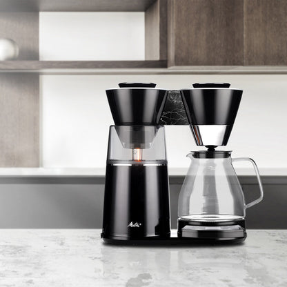 Vision Machine à café goutte-à-goutte Luxe 12 tasses avec tableau de bord rotatif