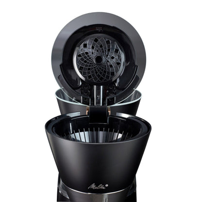 Vision Machine à café goutte-à-goutte Luxe 12 tasses avec tableau de bord rotatif