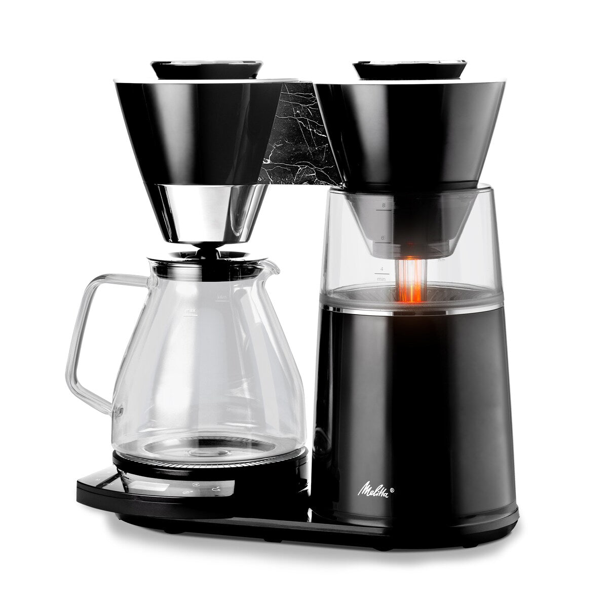 Vision Machine à café goutte-à-goutte Luxe 12 tasses avec tableau de bord rotatif