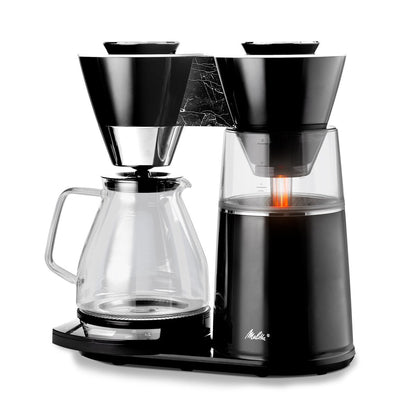 Vision Machine à café goutte-à-goutte Luxe 12 tasses avec tableau de bord rotatif