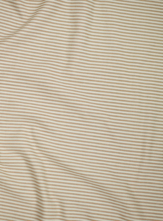Repose-pieds Remy, rayure ocre Heritage